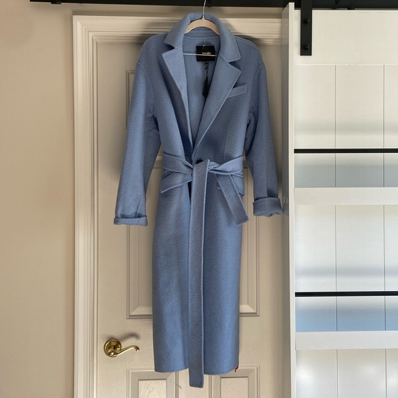 Make wool long coat. S-M - Picture 2 of 16